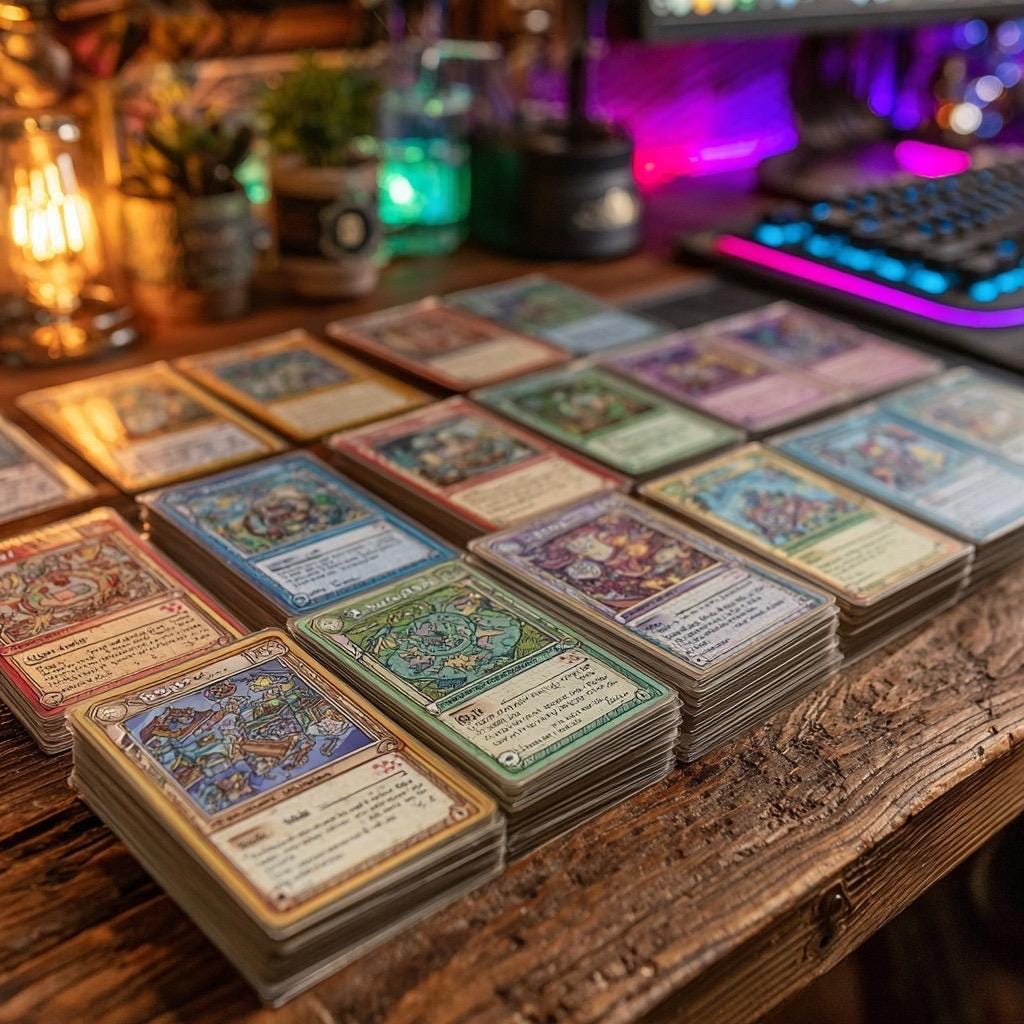 Mob Chaos Deck: Druckbares Videospiel-Sammelkartenspiel (Digitaler Download)