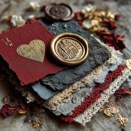 Tiny Mystery Craft Pack Ephemera Schnipsel & Papier/ Ihre Königlichen Überreste/ Bits Journaling Collage Materialien