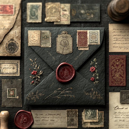 Tiny Mystery Craft Pack Ephemera Schnipsel & Papier/ Ihre Königlichen Überreste/ Bits Journaling Collage Materialien