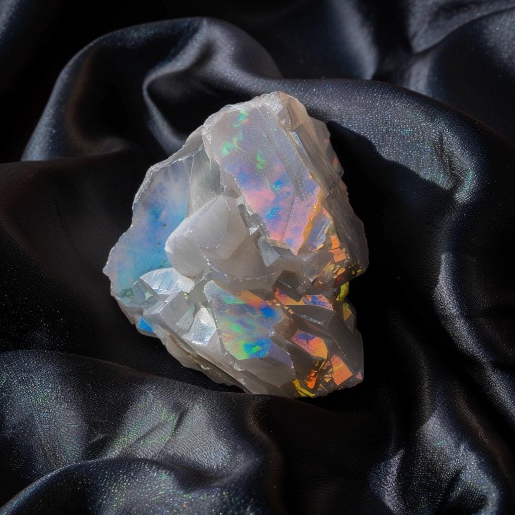 Crystal Mystery Teaser Bag | Winzige Steine | Hexentaschen-Kristalle | Kuratiertes Geschenk