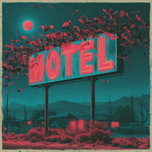 The Mad Queen’s Gallery Collection™ – Bat Motel Collection (Set of 4 Gothic Fantasy Art Prints)