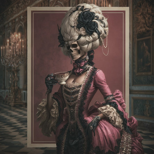 The Mad Queen’s Gallery Collection™ – Marie Antoinette After Midnight Collection (Set of 4 Gothic Fantasy Art Prints)