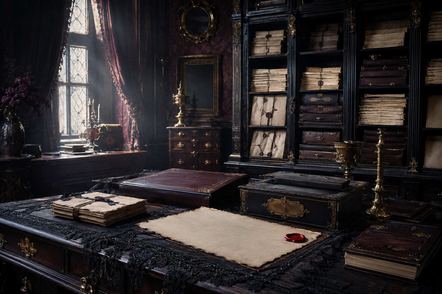 The Queen’s Final Decree — Host-Free Gothic Case File Mystery Game