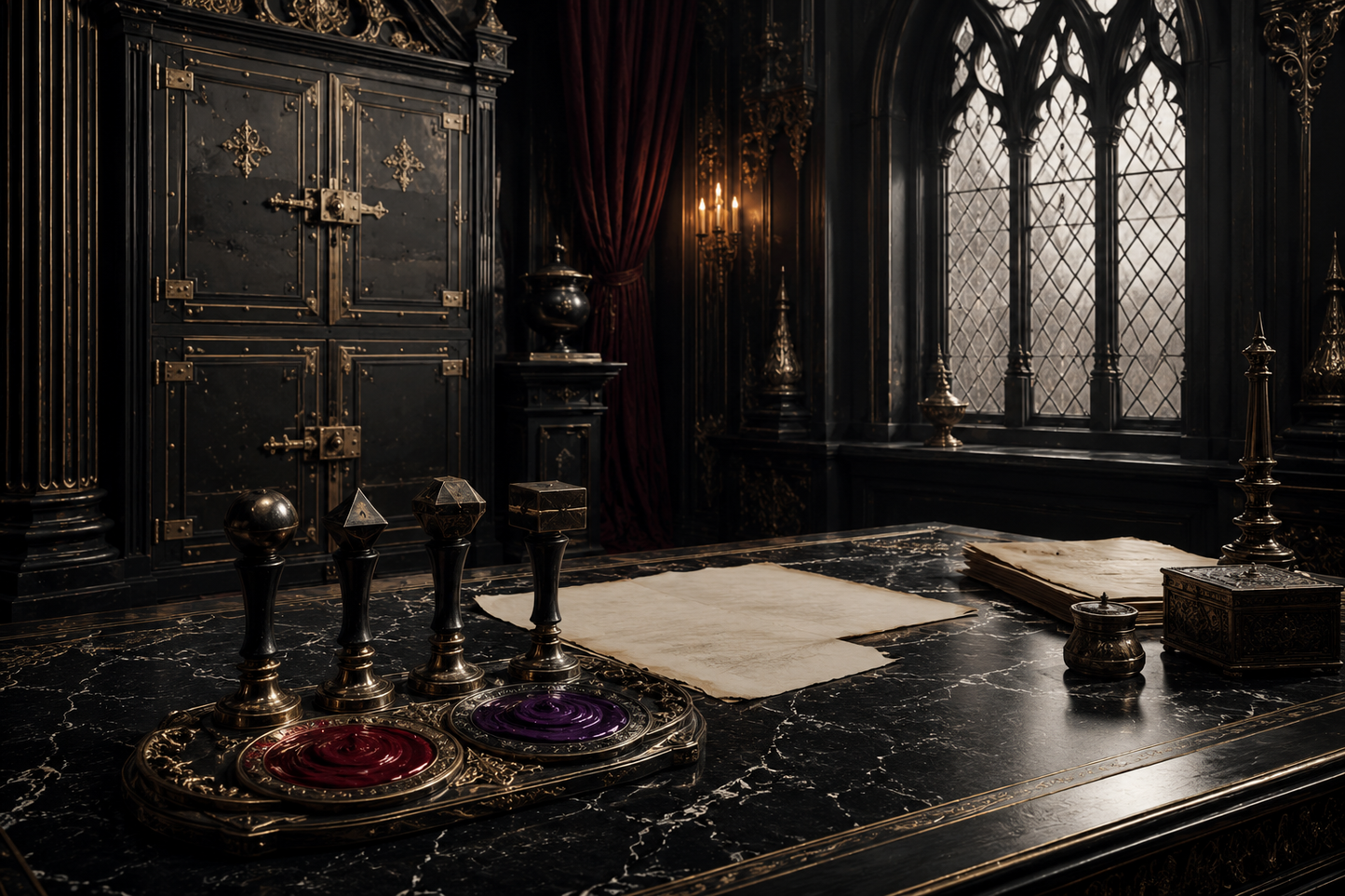 The Queen’s Final Decree — Host-Free Gothic Case File Mystery Game