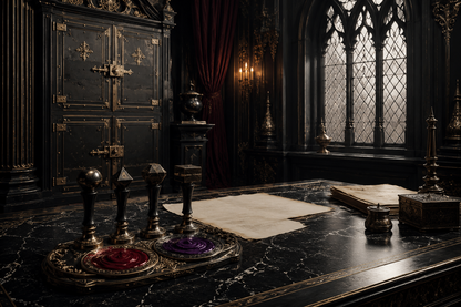 The Queen’s Final Decree — Host-Free Gothic Case File Mystery Game